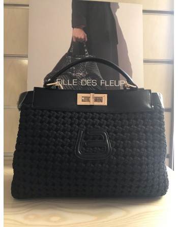 BORSA SALLY WOVEN FABRIC